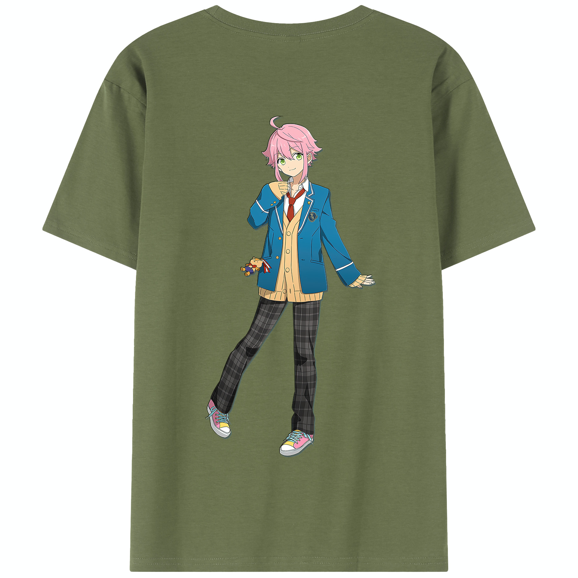 （画像用） あんさんぶるスターズ! Ensemble Stars 綿100％半袖Tシャツ（背面プリント）